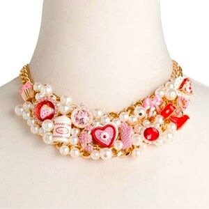 NEW Betsey Johnson “Baking Charms” Necklace
